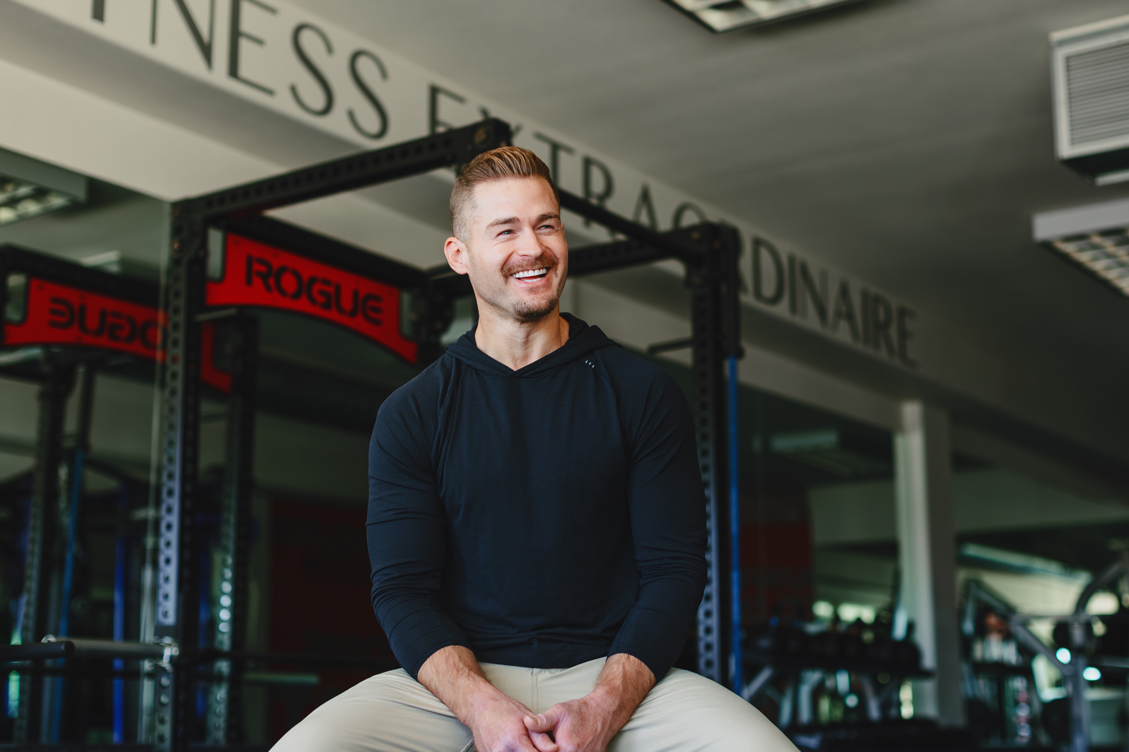 Justin Groth training